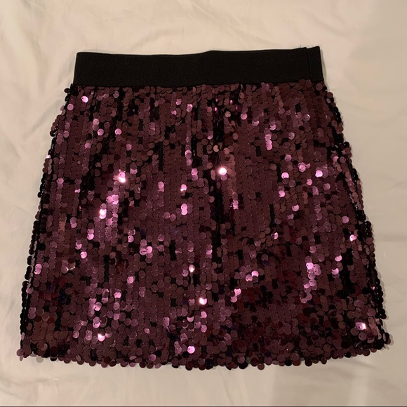 LUSH purple sequin skirt - Picture 2 of 3